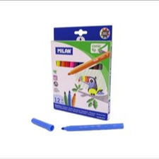 ماژیک میلان سرپهن 12 رنگ