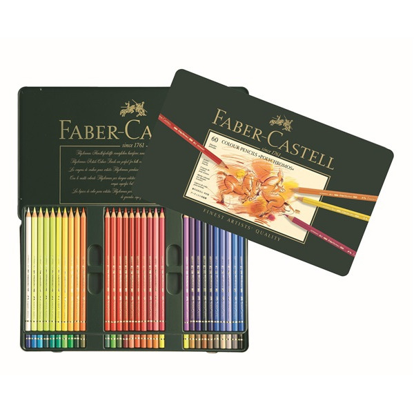 فابرکاستل-مداد رنگی پلی کروم60رنگ